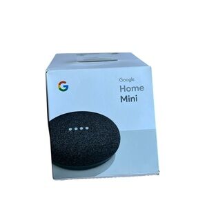 Google Nest Mini 2nd Gen Smart Speaker - Charcoal